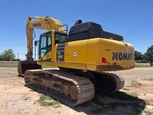 Used Komatsu in yard